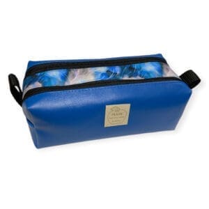 Coffre à crayons double mixte bleu royal