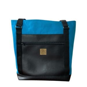 Tot bag bleu
