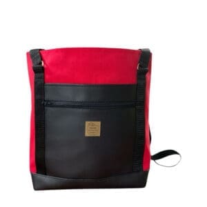 Tot bag rouge